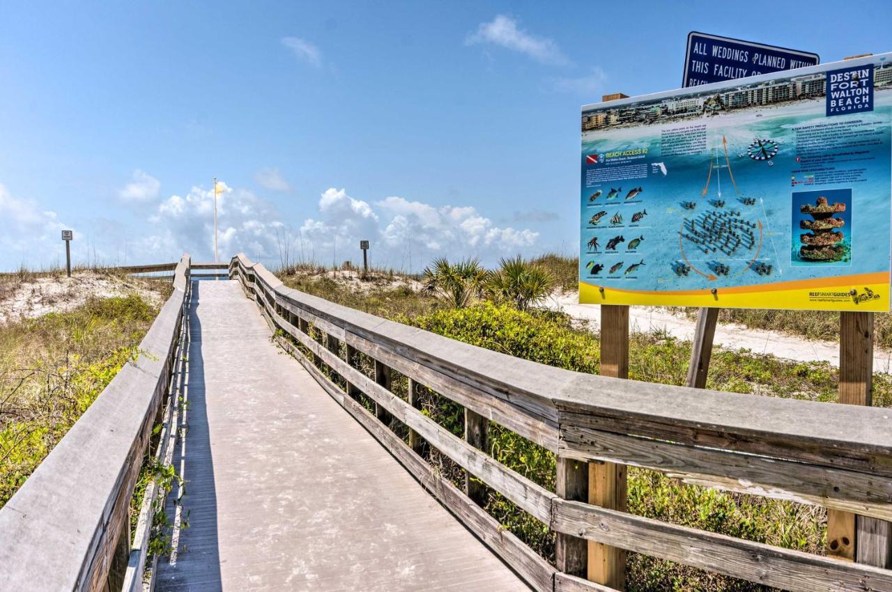 Chic Fort Walton Condo About 2 Blocks To Beach! Fort Walton Beach Zewnętrze zdjęcie